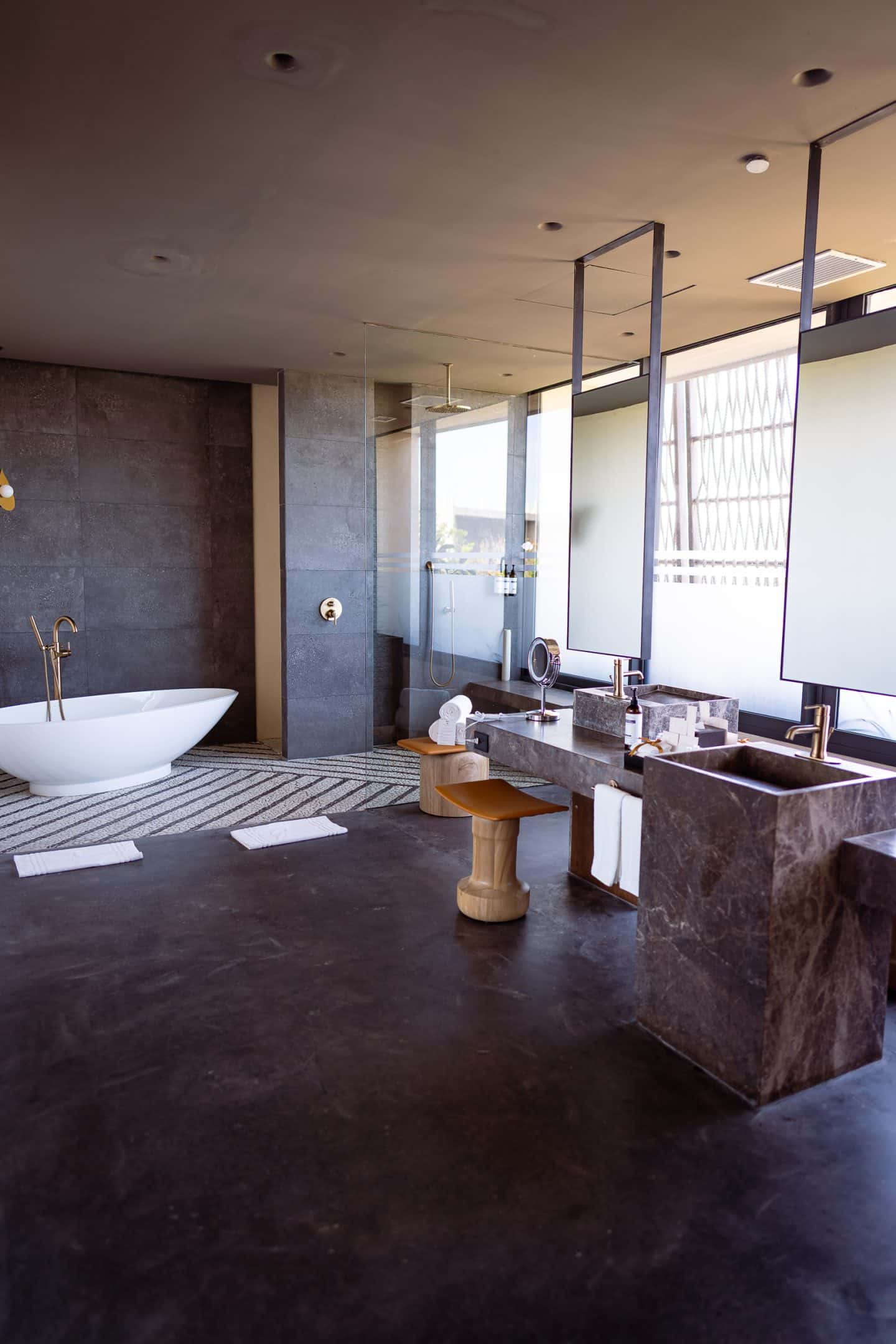secrets tulum master suite bathroom