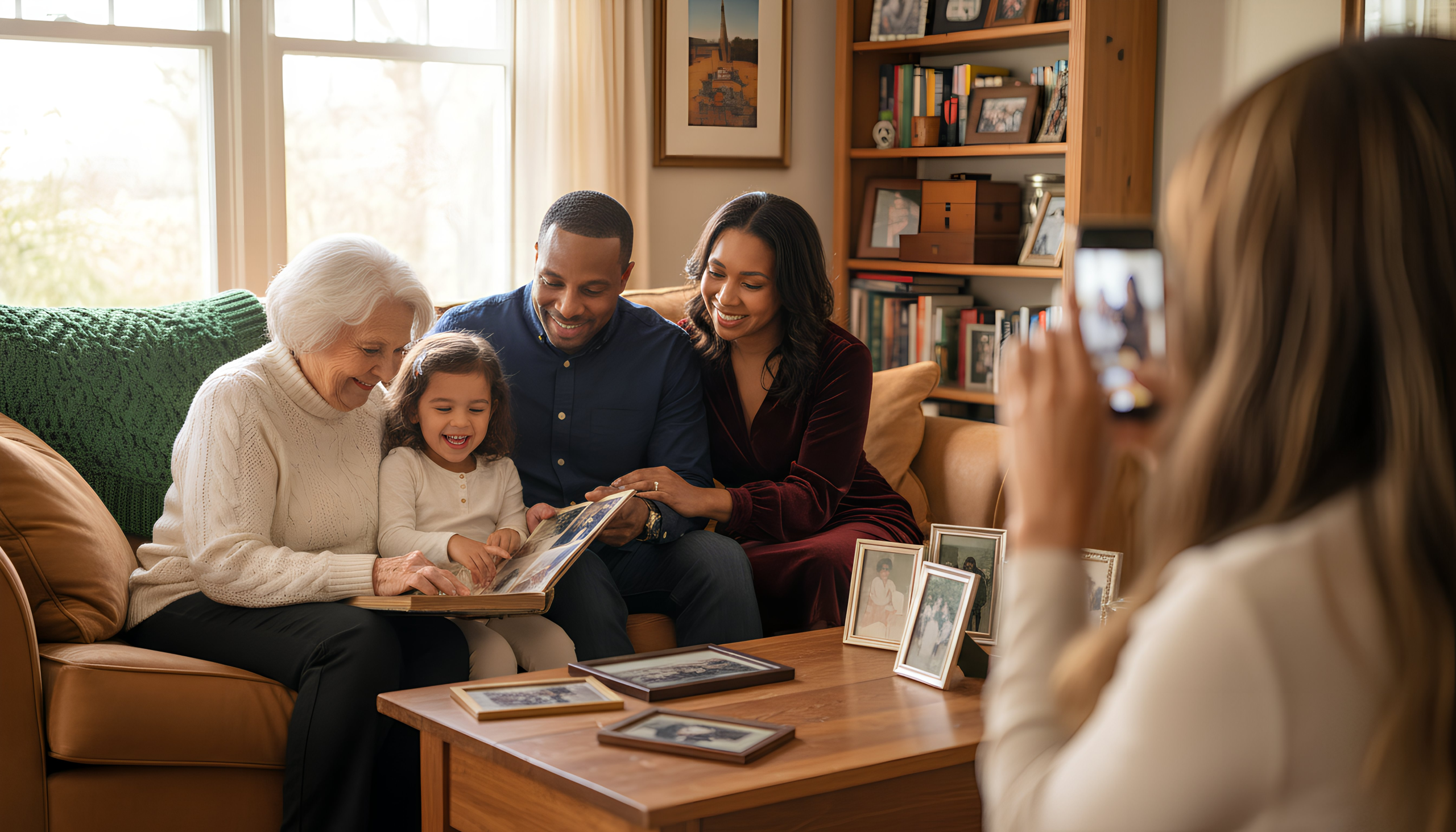 family legacy content creation