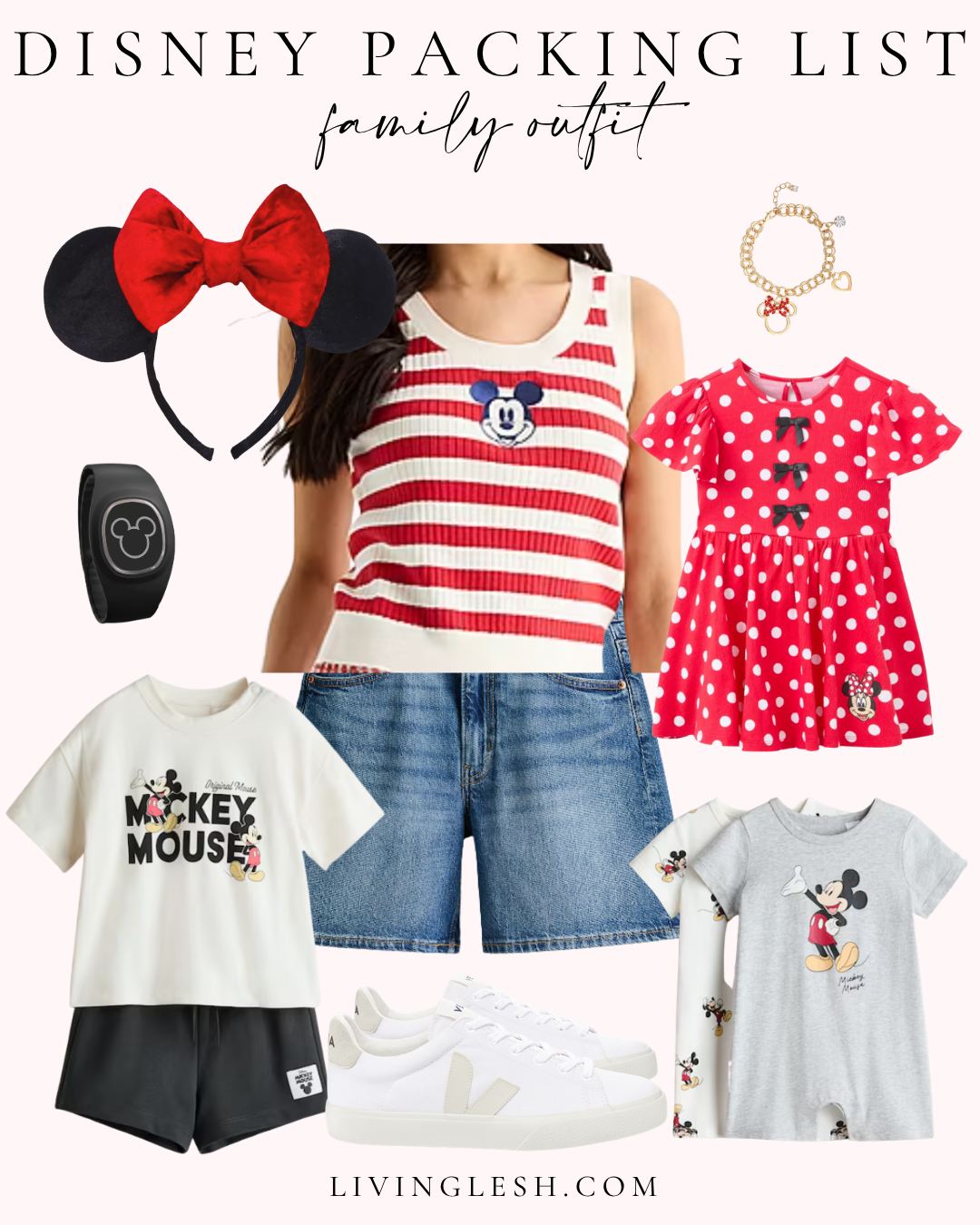what to pack for disney Mickey and minnie