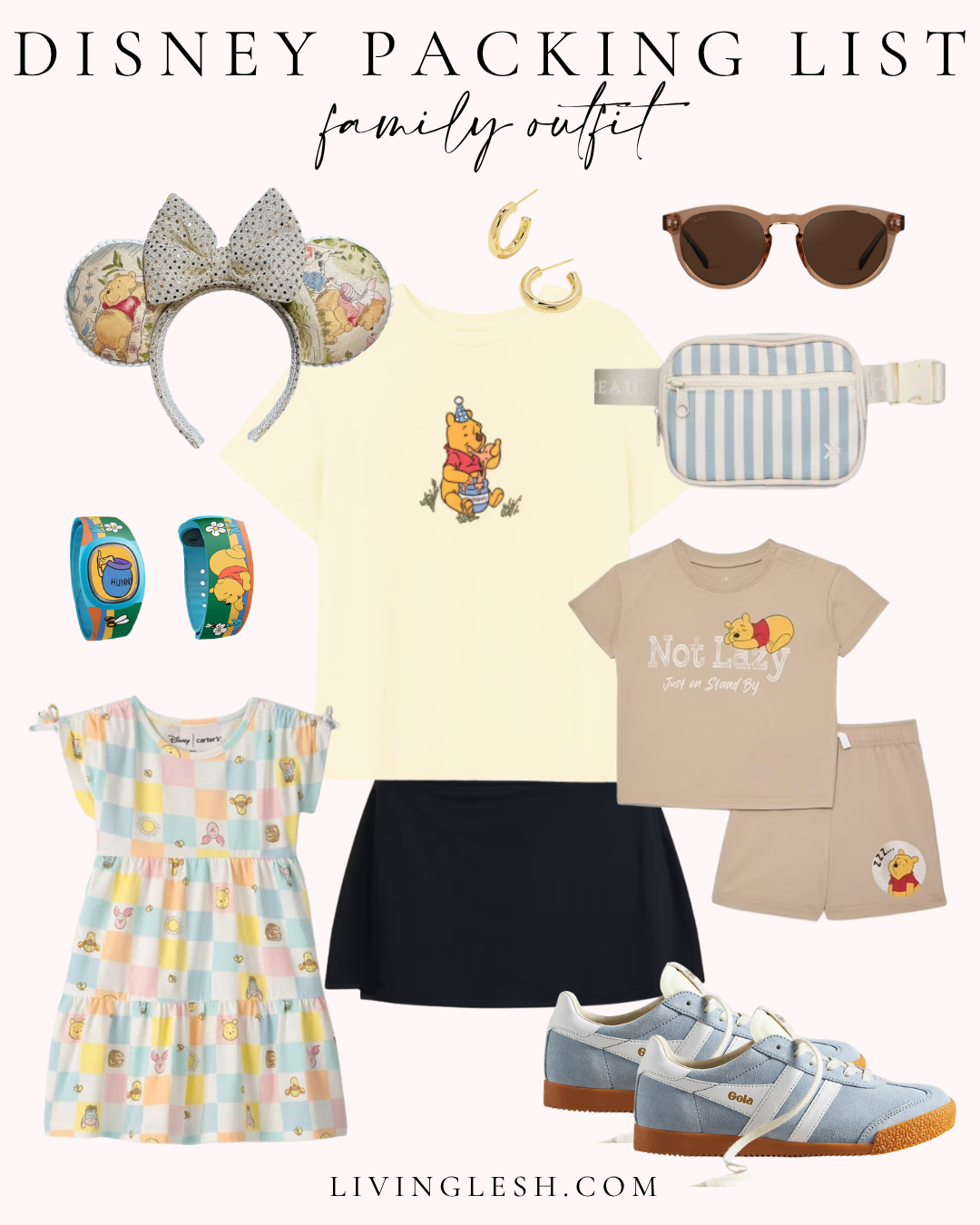 what to pack for disney Winnie the pooh
